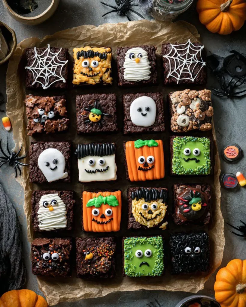 20 Halloween Party Food Ideas for a Spooky and Delicious Celebration 5 Halloween Brownie Bites