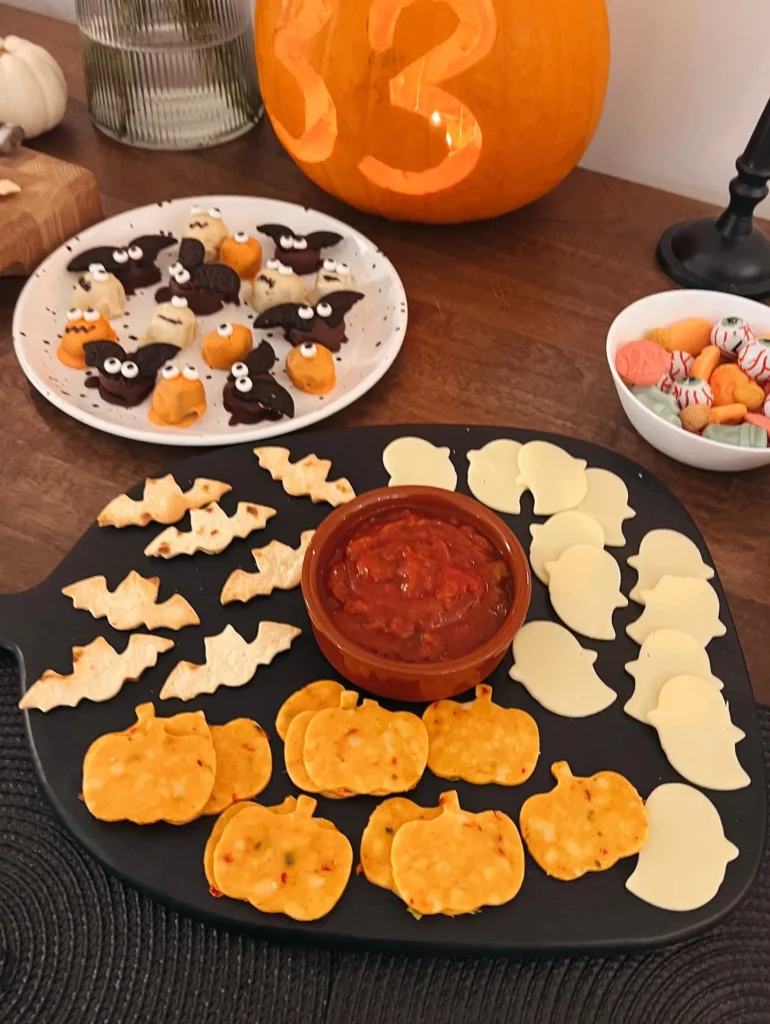 45 Halloween Potluck Recipes Everyone Will Want to Try 42 Halloween Cheese & Cracker Shapes