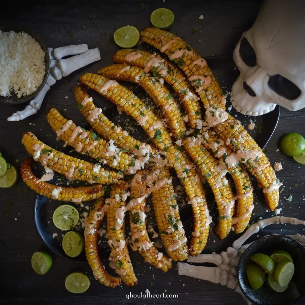 17 Halloween Finger Food Ideas for a Spooky Party Everyone Will Love 10 Halloween Corn Ribs