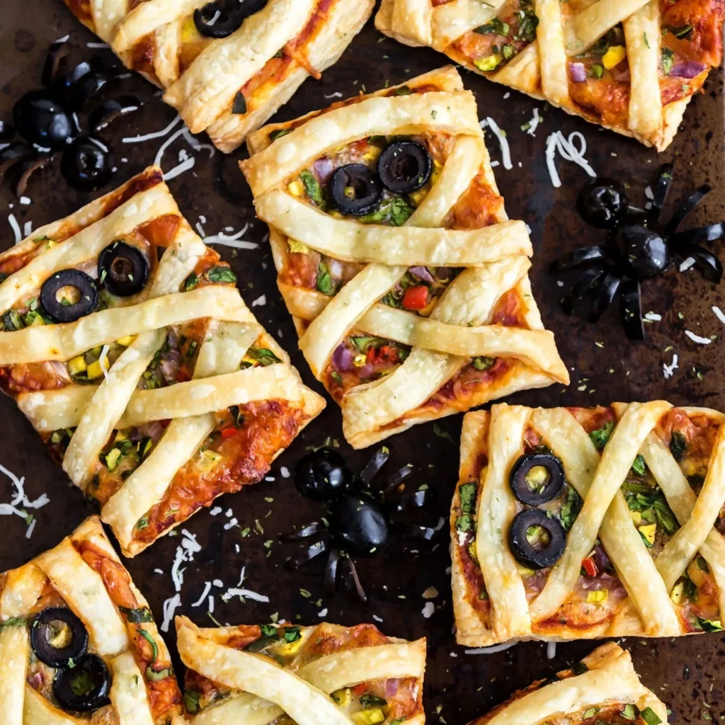45 Halloween Potluck Recipes Everyone Will Want to Try 7 Halloween Mummy Pizza