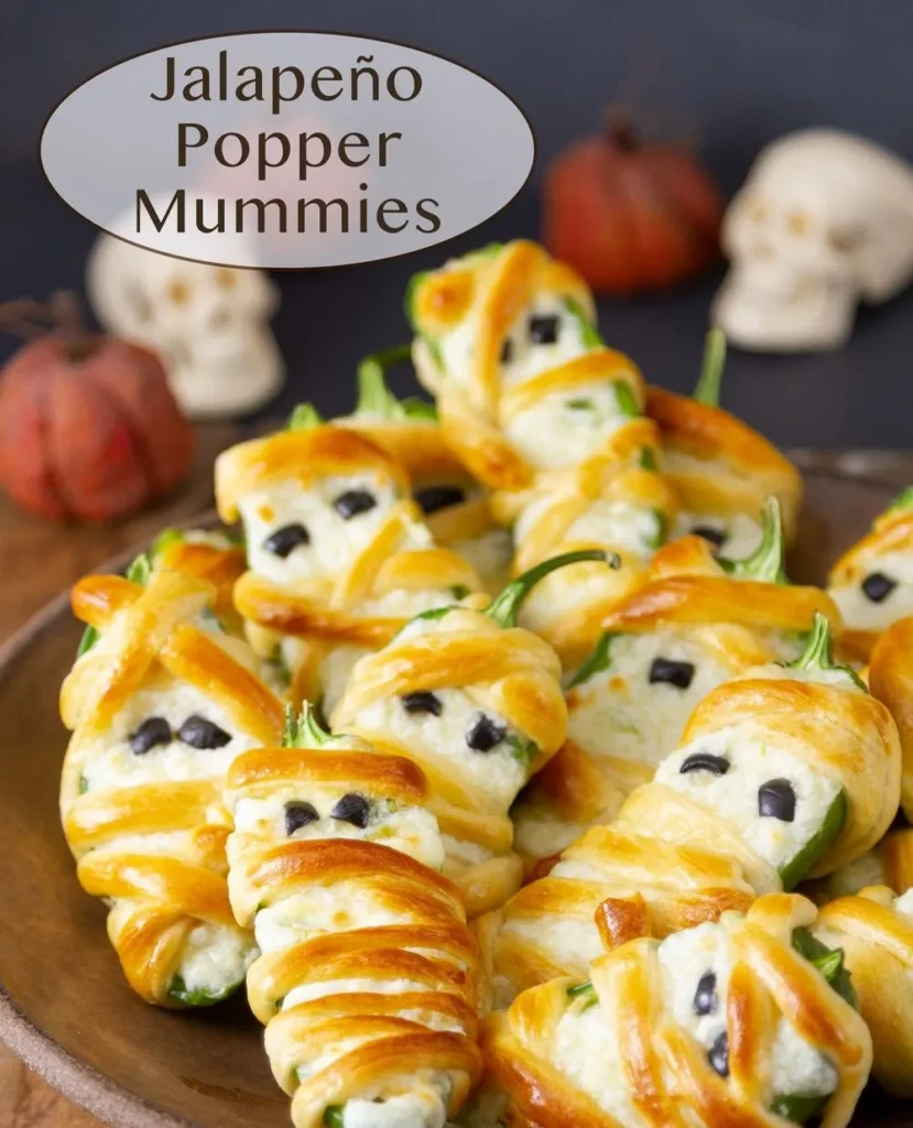 45 Halloween Potluck Recipes Everyone Will Want to Try 12 Jalapeño Popper Mummies