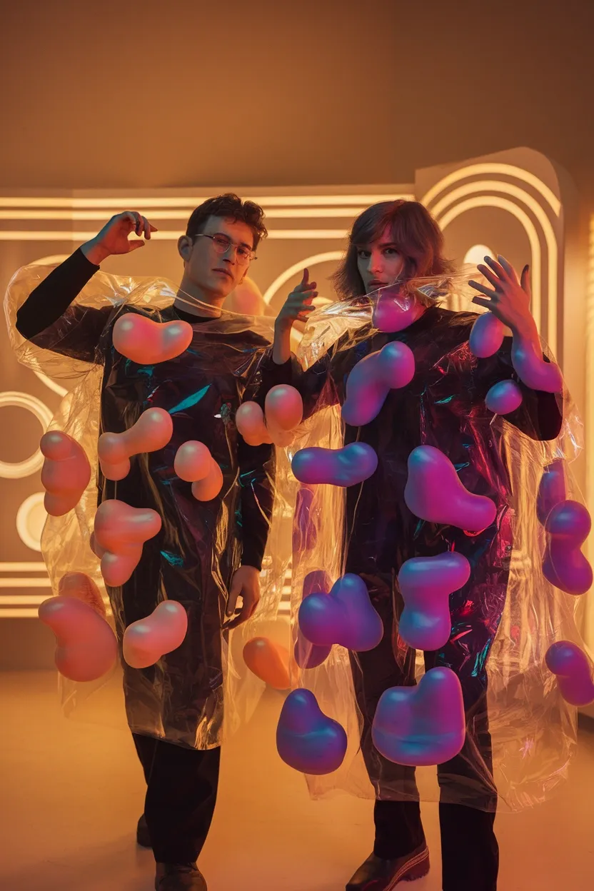 25 Unique Couple Halloween Costume Ideas 13 Lava Lamp Duo