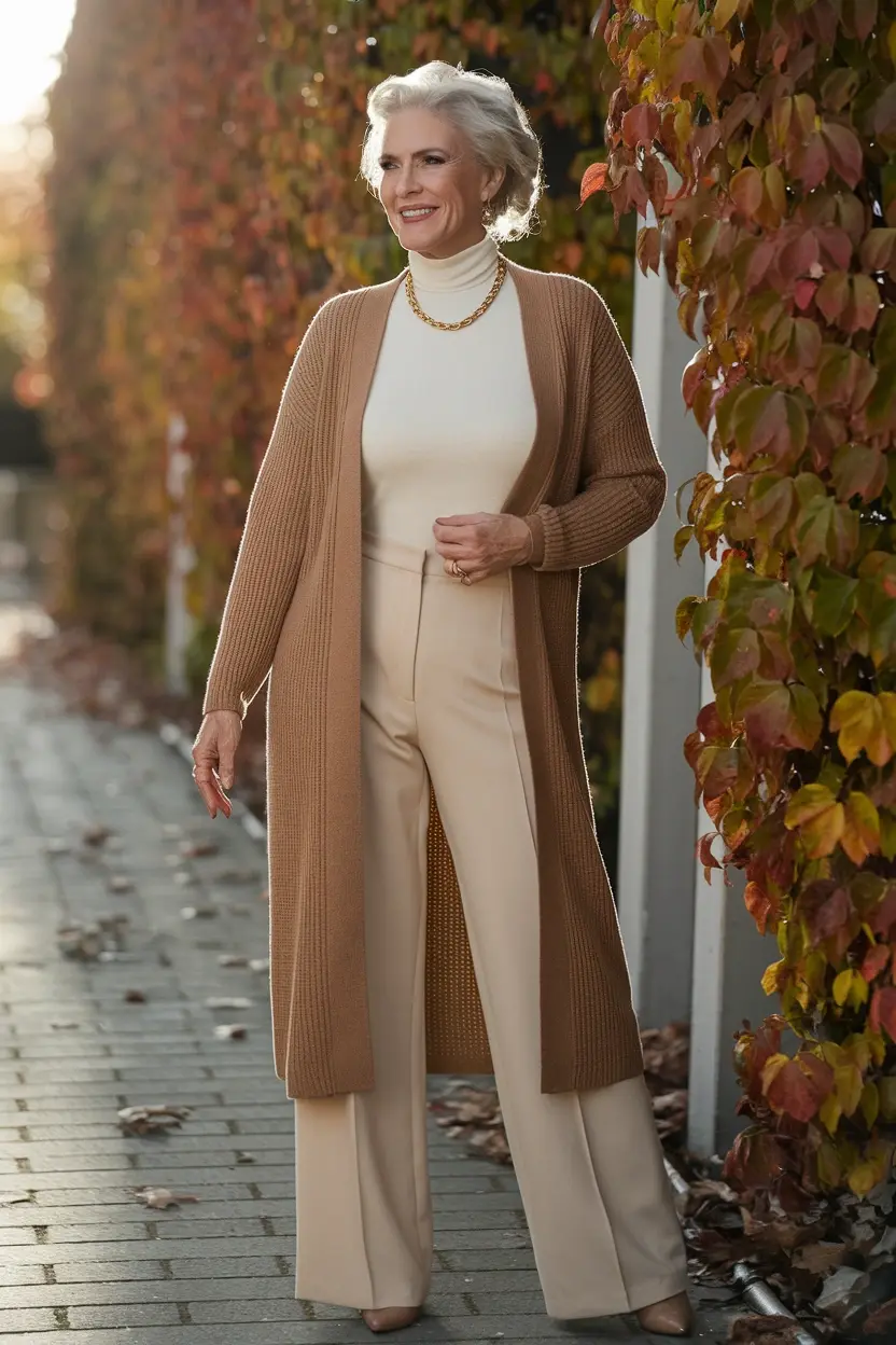25 Unique Fashion Tips for Woman Who Wants to Look Chic 19 Longline Cardigan Layer