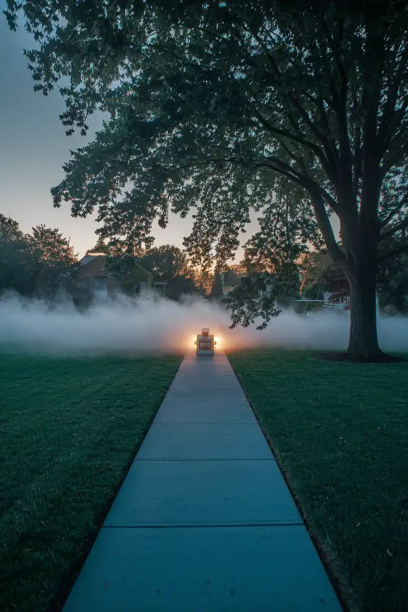 27 Outdoor Halloween Decor Trends to Try in 2026 5 Low Lying Ground Fog