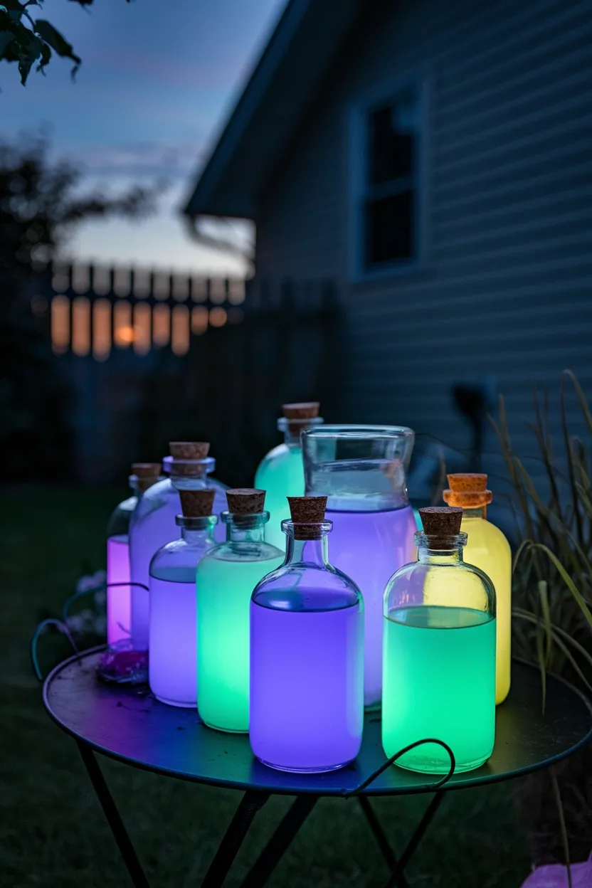 27 Light-Up Halloween Witch Decorations to Make Your Home Spooky 28 Magic Potion Glow Display