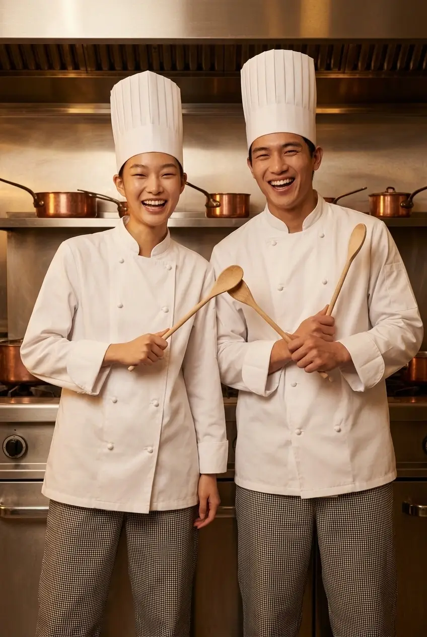 25 Matching Couple Halloween Costumes 11 Matching Chef Duo