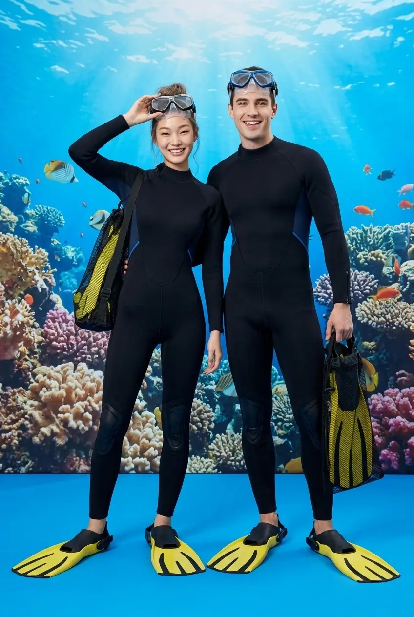 25 Matching Couple Halloween Costumes 21 Matching Scuba Divers