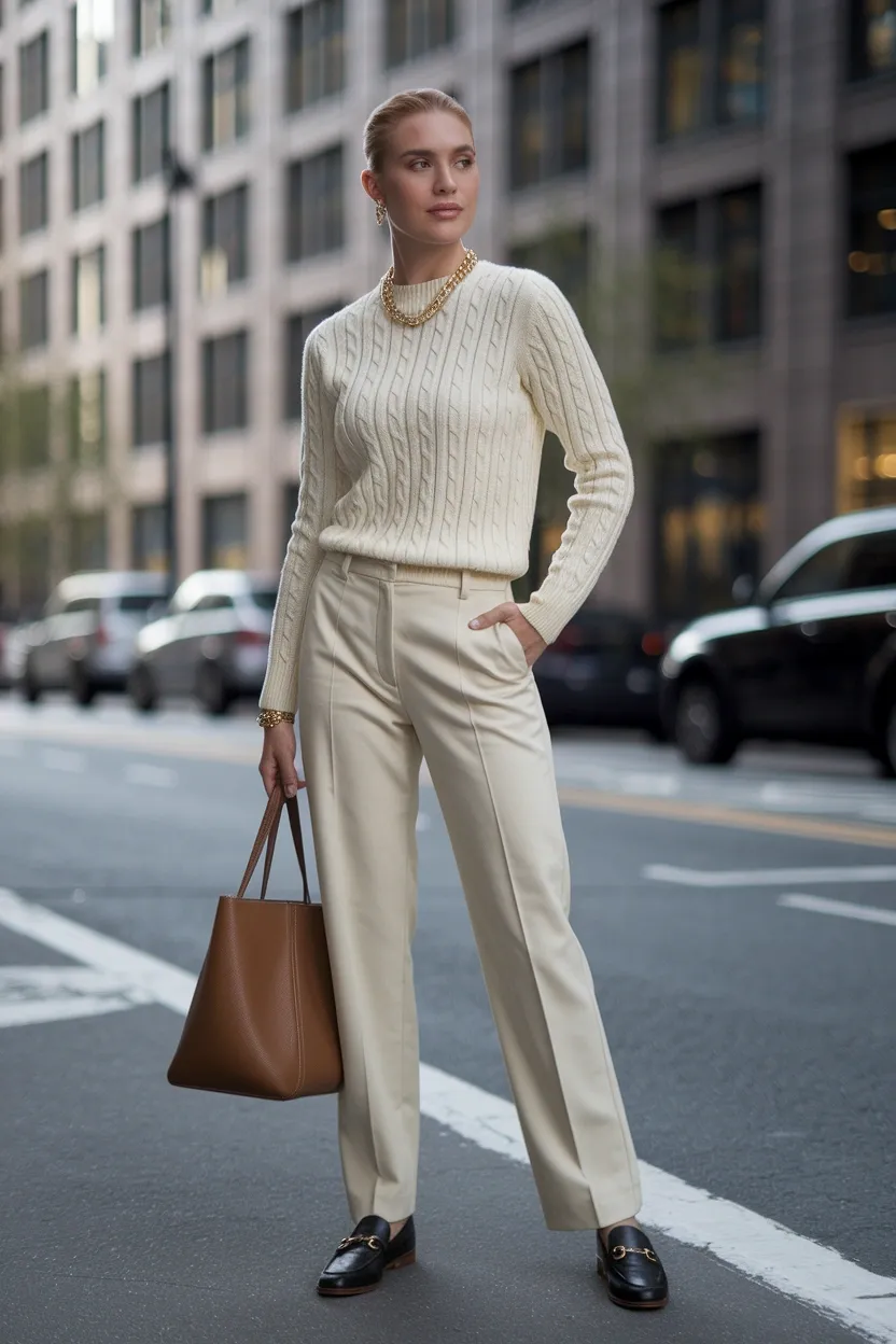 29 Stylish Fall Outfit Ideas for 2026 19 Modern Prep Loafer Outfit