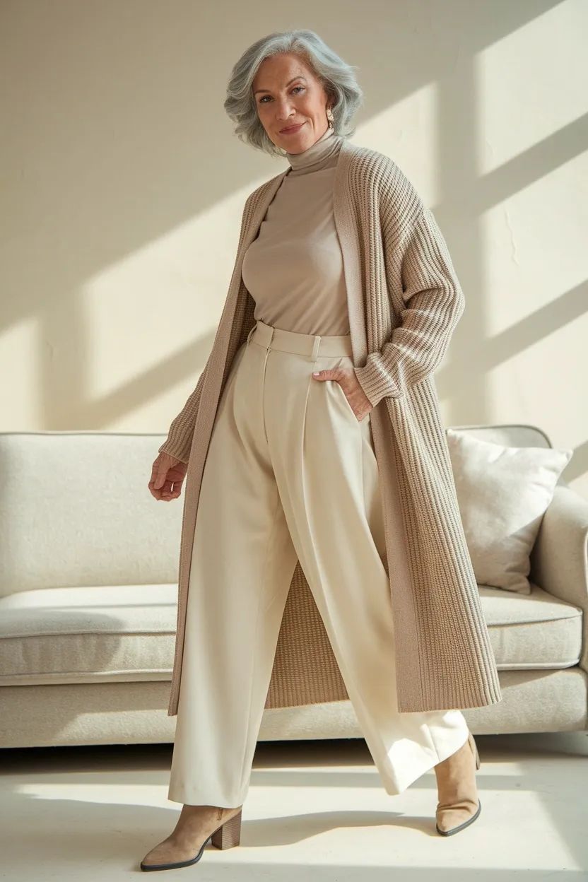 25 Unique Fashion Tips for Woman Who Wants to Look Chic 9 Monochromatic Layering