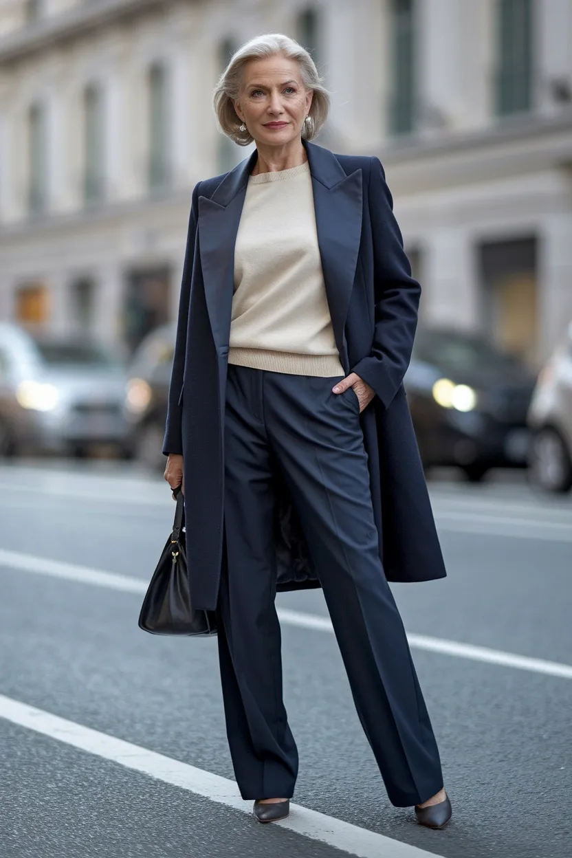 25 Unique Fashion Tips for Woman Who Wants to Look Chic 20 Narrow Lapel Coat