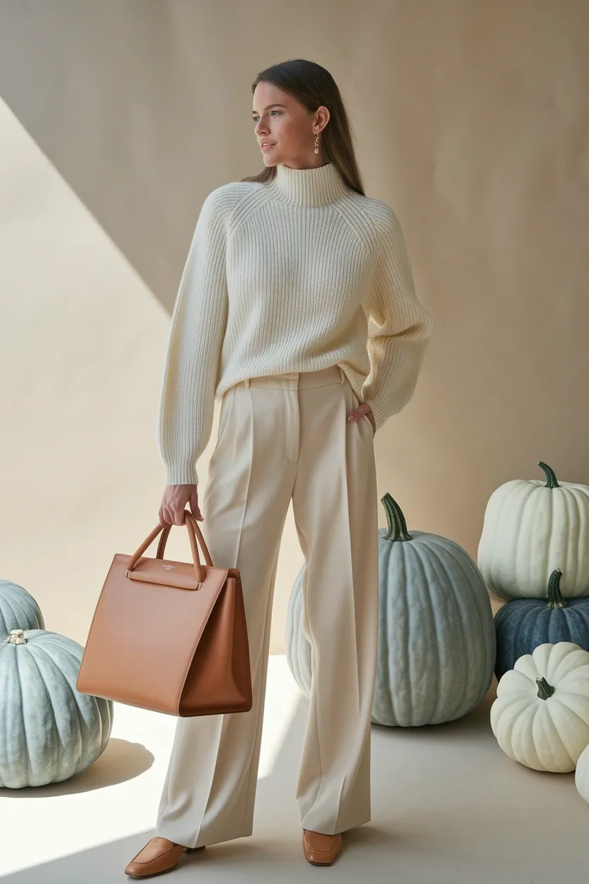 27 Fall Pumpkin Patch Outfit Ideas 22 Old Money Neutral Set