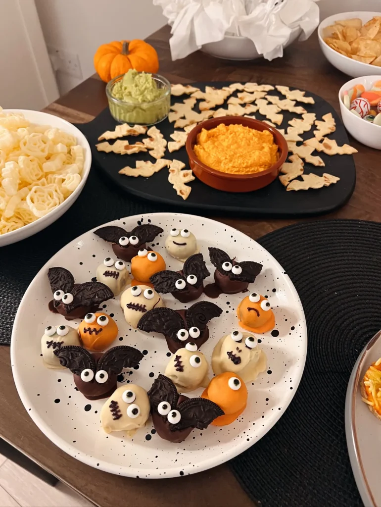 45 Halloween Potluck Recipes Everyone Will Want to Try 39 Oreo Truffle Bats, Skulls & Monsters