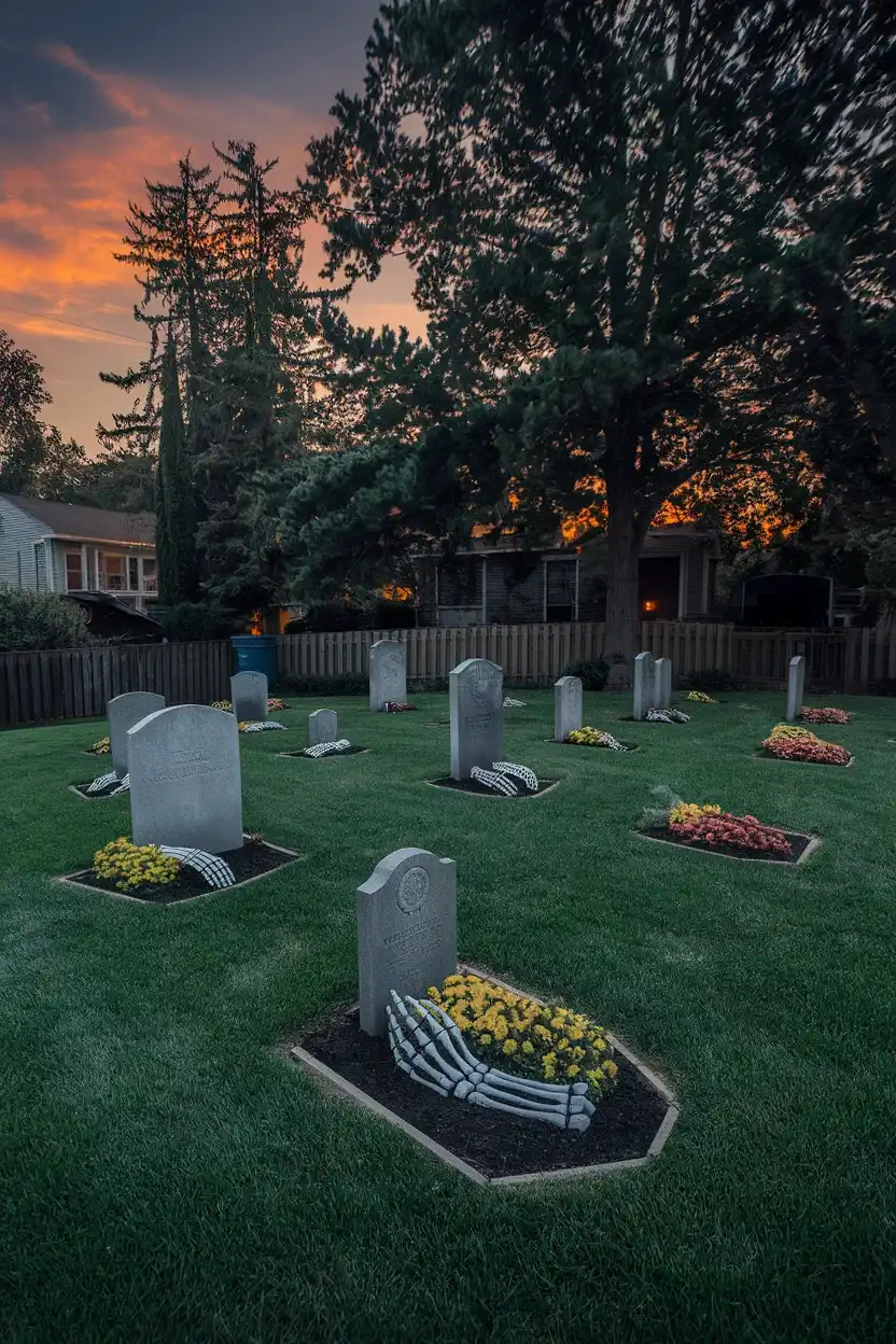 27 Outdoor Halloween Decor Trends to Try in 2026 17 Outdoor Graveyard Trend