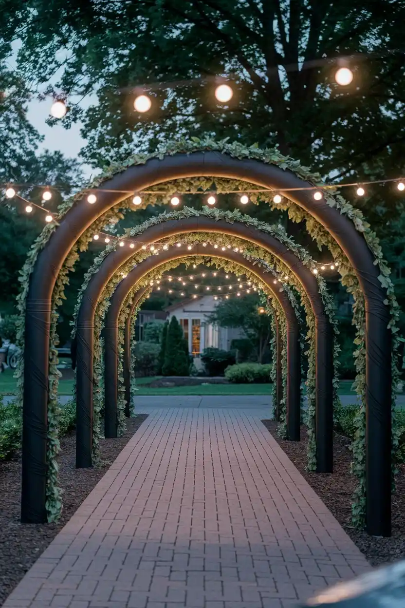 27 Wicked Halloween Archway Ideas 2 PVC Pipe Archway