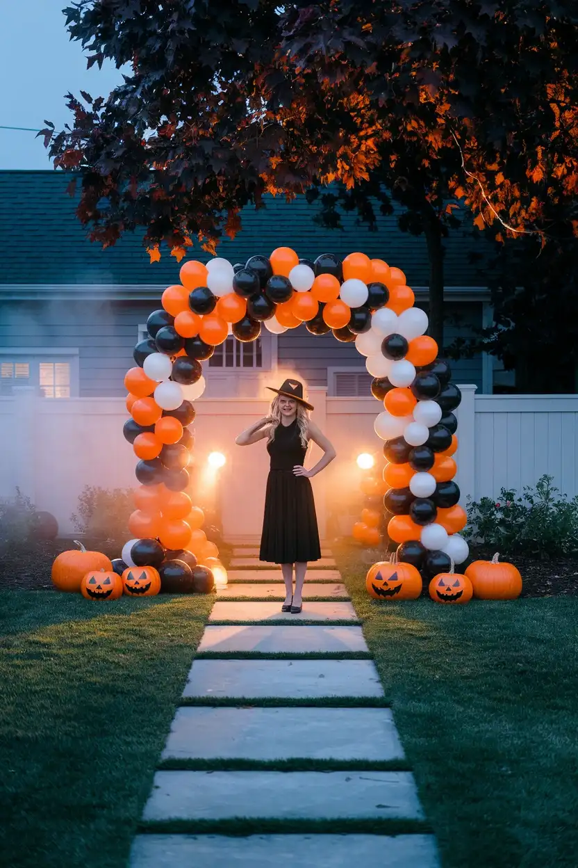 27 Wicked Halloween Archway Ideas 15 Photo Booth Archway