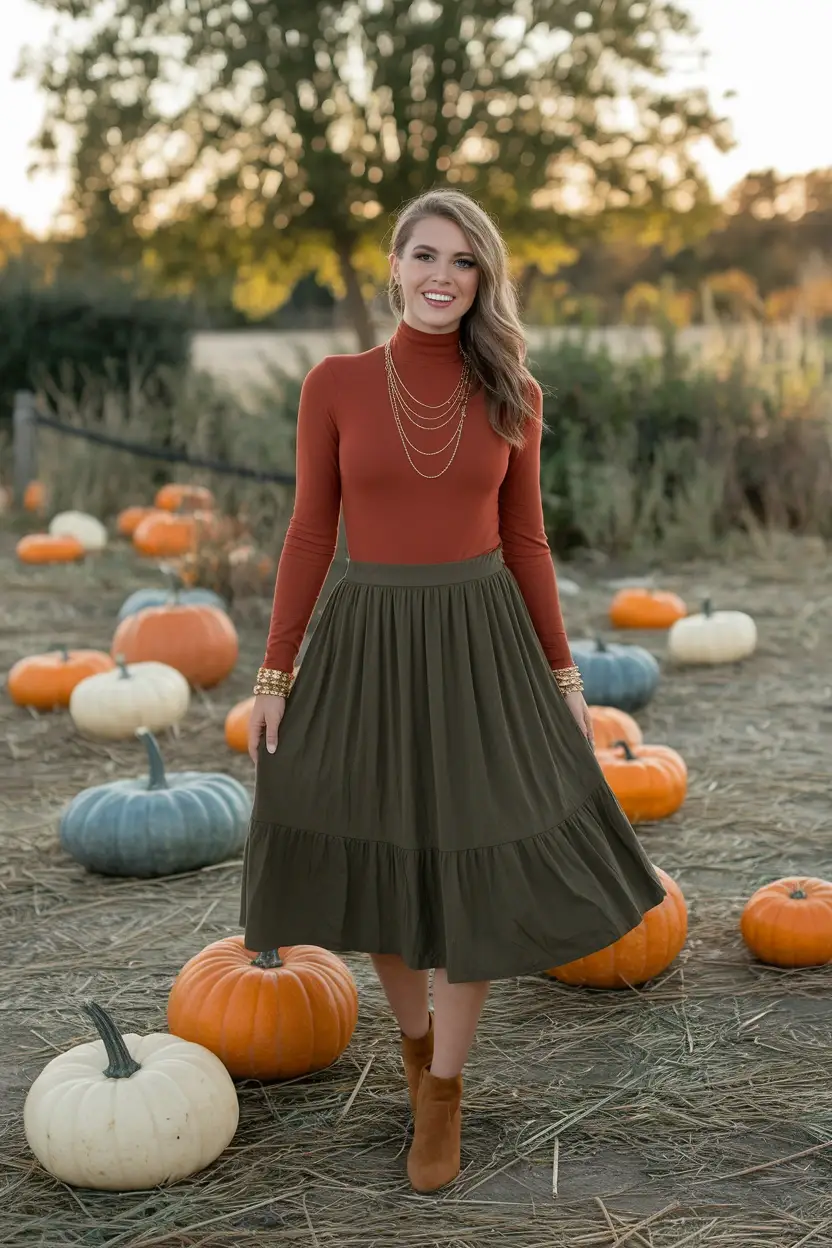 25 Pumpkin Patch Outfit Ideas 24 Photogenic Autumn Palette Look
