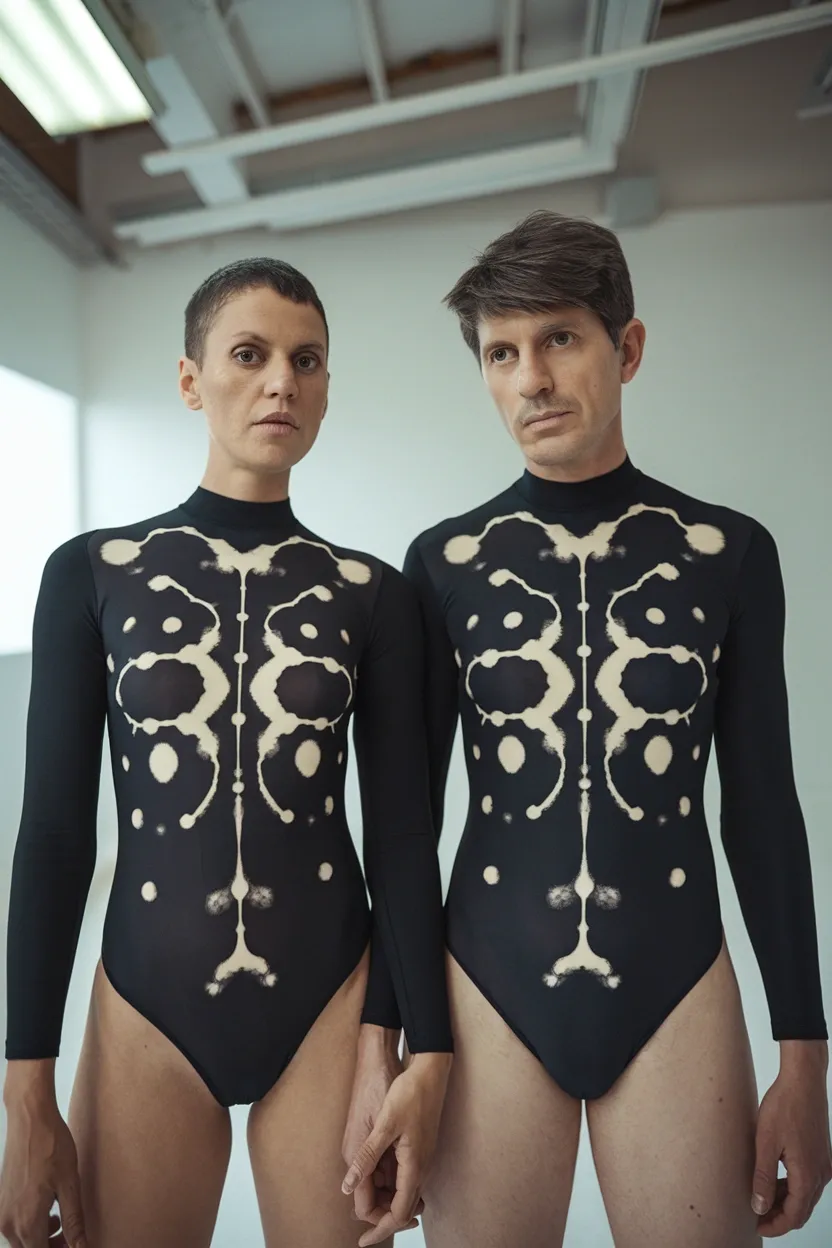 25 Unique Couple Halloween Costume Ideas 26 Rorschach Inkblot Duo