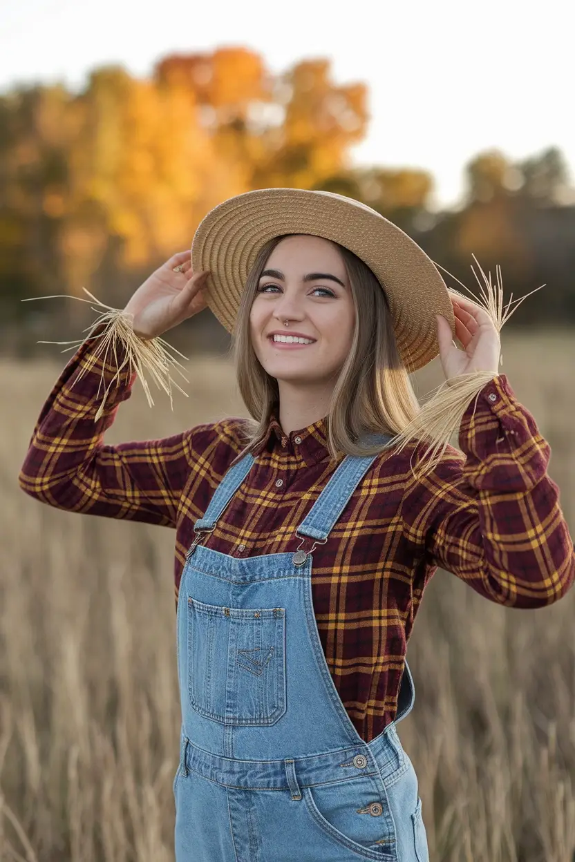 27 Work Appropriate Halloween Costume Ideas for the Office 23 Scarecrow Office Look