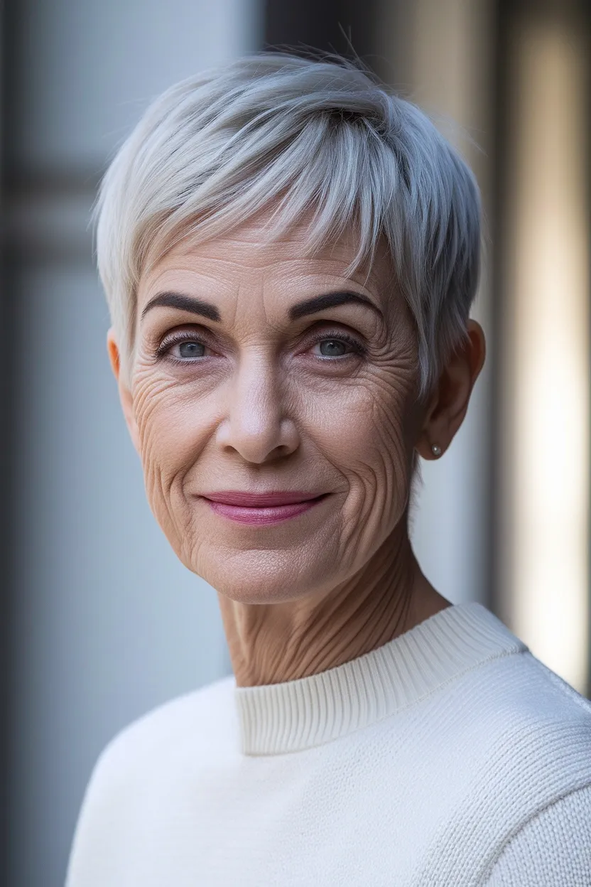 50 Gorgeous Hairstyles for Women Over 60 14 Short Fine Hair