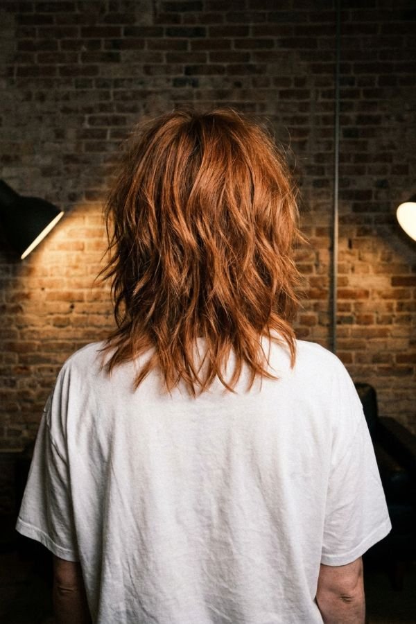 30 Trendy Medium Length Hairstyles You'll Love 10 Shoulder Skimming Shag