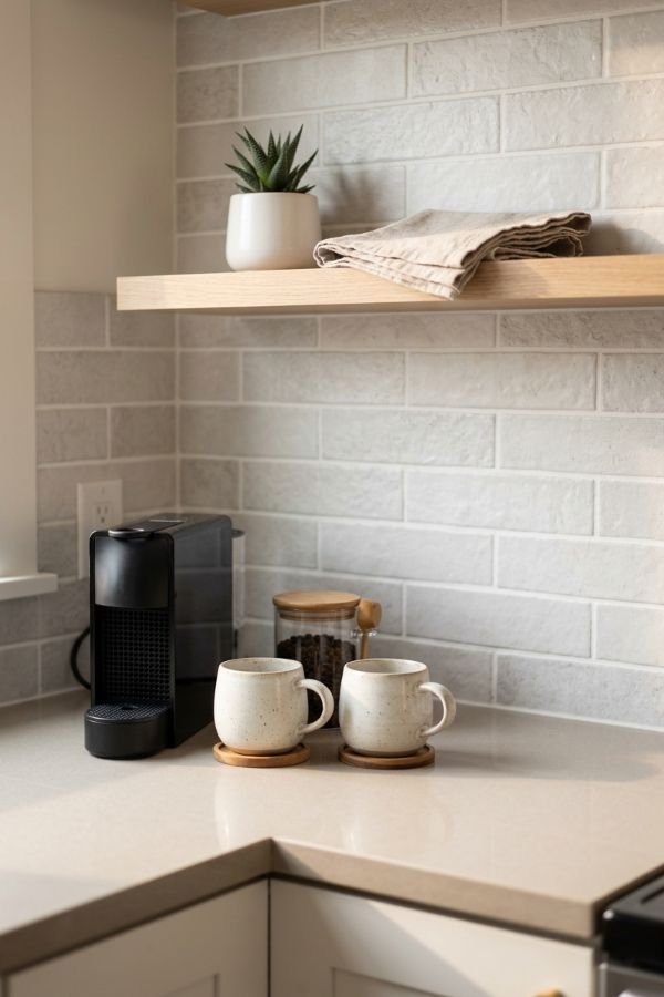 25 Genius DIY Coffee Bar Ideas for Your Home 9 Small Kitchen Coffee Corner