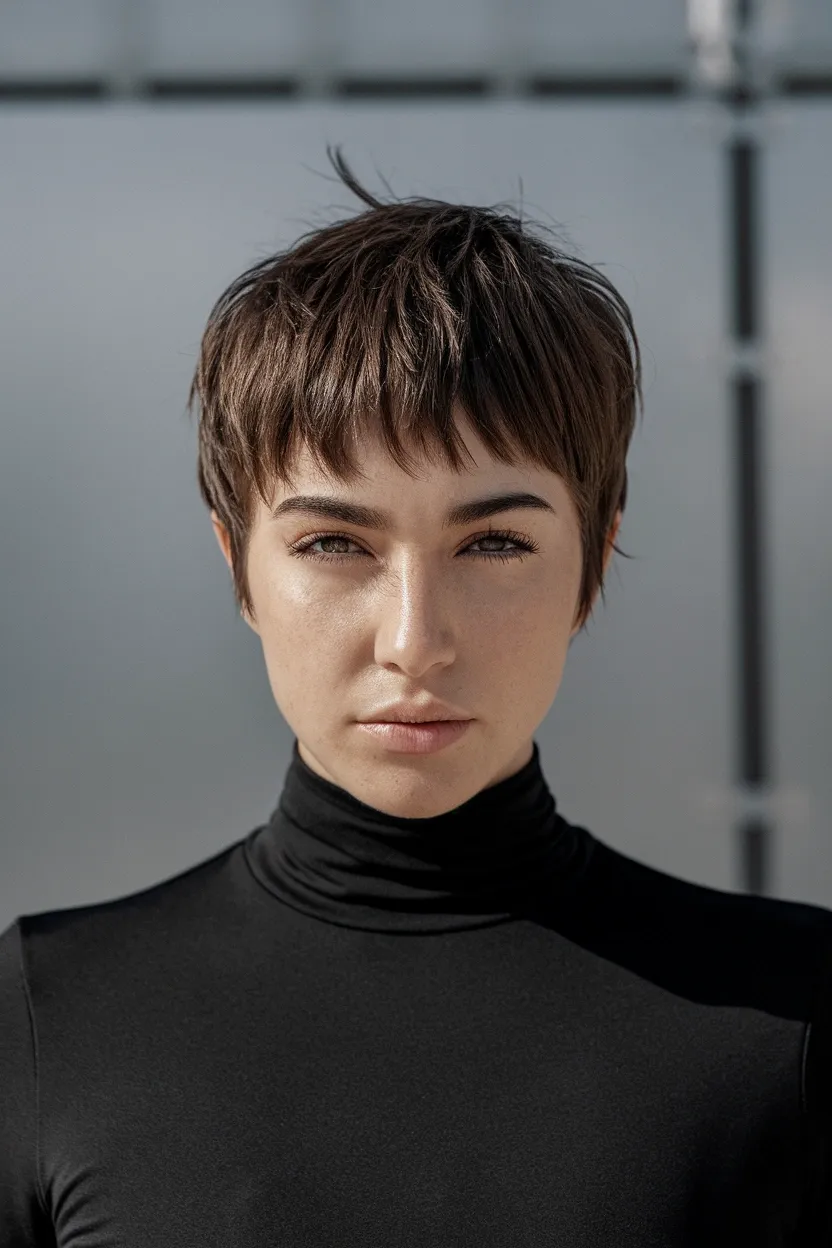32 Gorgeous Hairstyles for Women Over 60 to Try 29 Textured Crop With Fringe