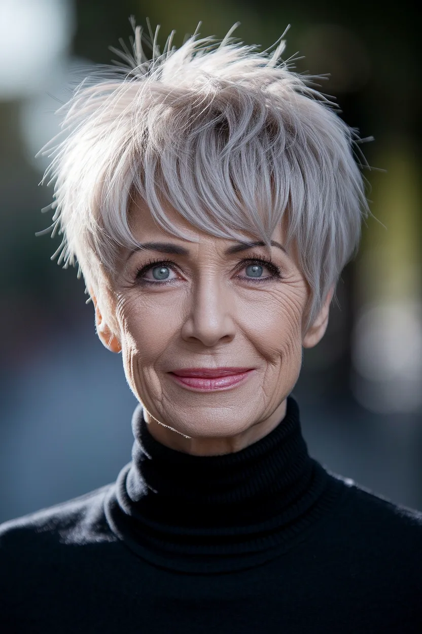 50 Gorgeous Hairstyles for Women Over 60 28 Thin Hair Volumizing Cut