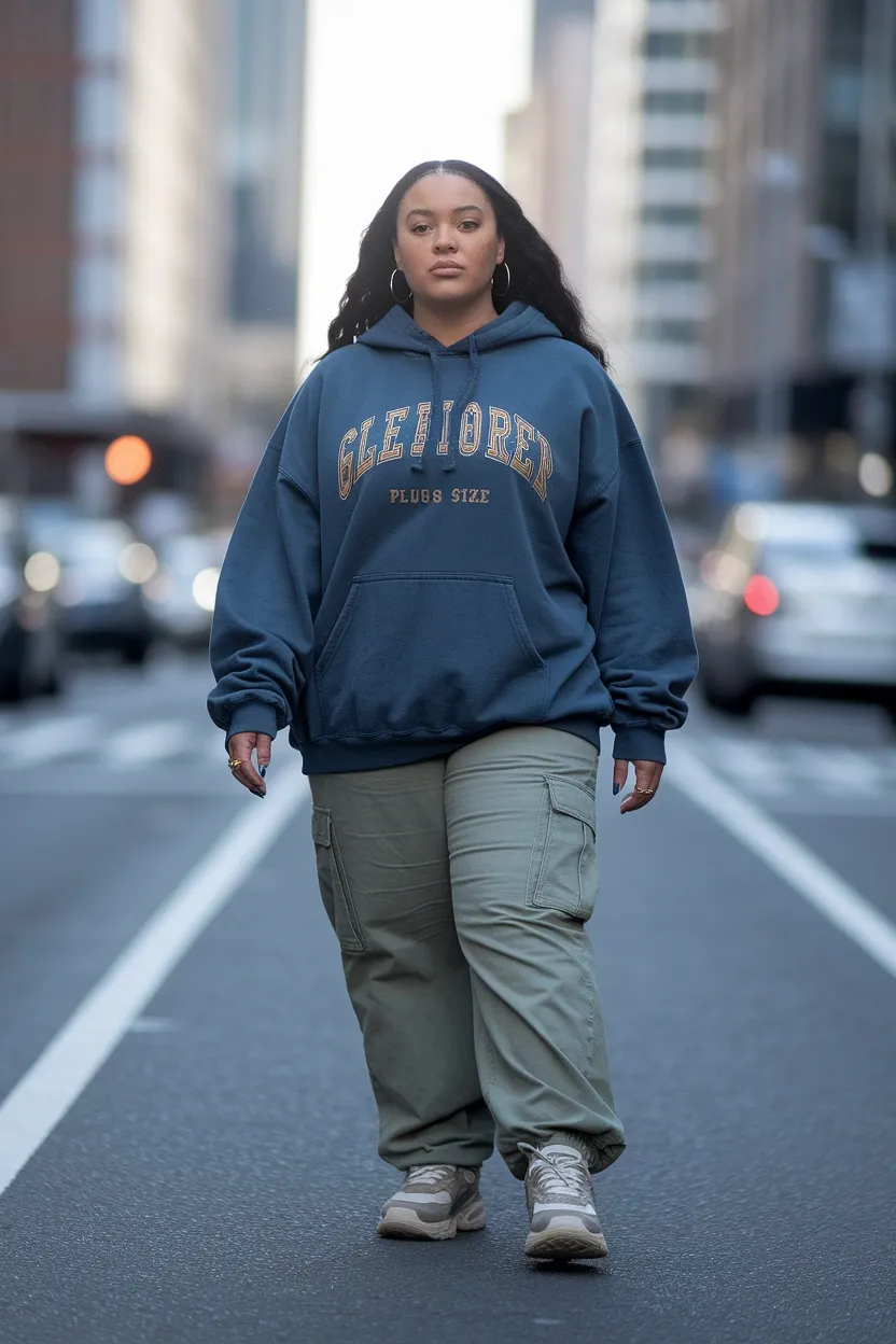 27 Flattering Outfit Ideas for Chubby Girls 20 Trendy Plus Size Streetwear