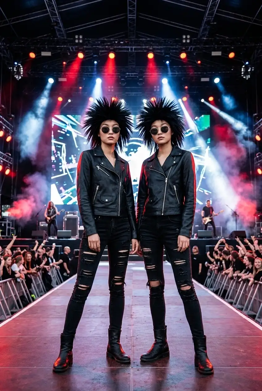 25 Matching Couple Halloween Costumes 22 Twin Rockstar Outfits