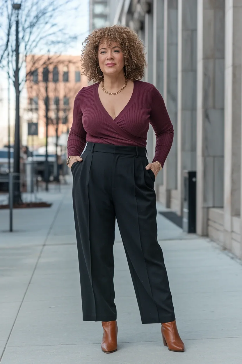 25 Unique Fashion Tips for Woman Who Wants to Look Chic 2 V Neck Bust Balance