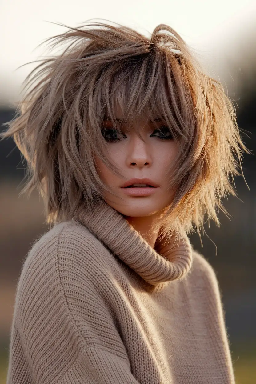 24 Flattering Fall Haircuts for Chubby Faces in 2026 25 Voluminous Shaggy Bob