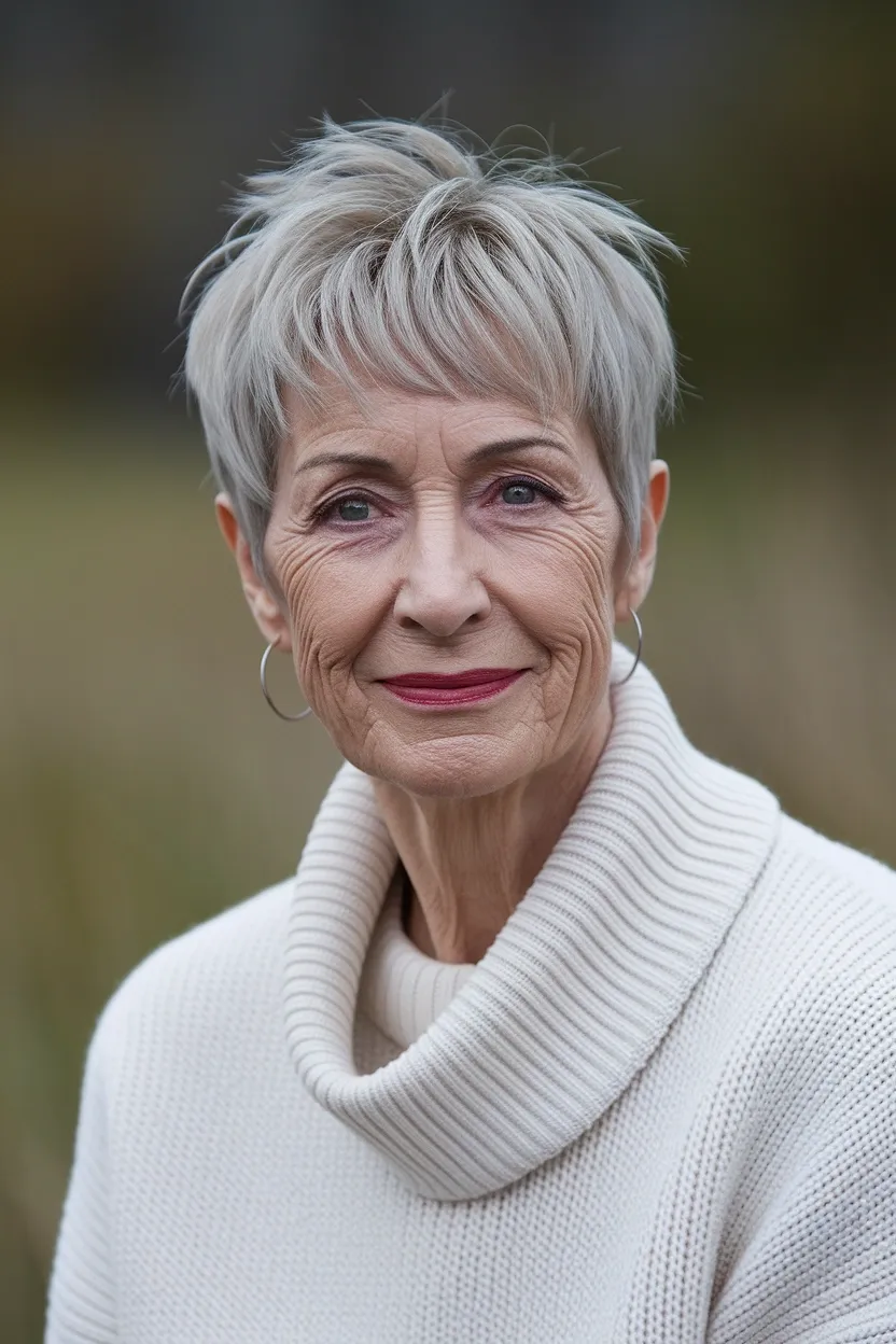 50 Gorgeous Hairstyles for Women Over 60 19 Wash And Wear