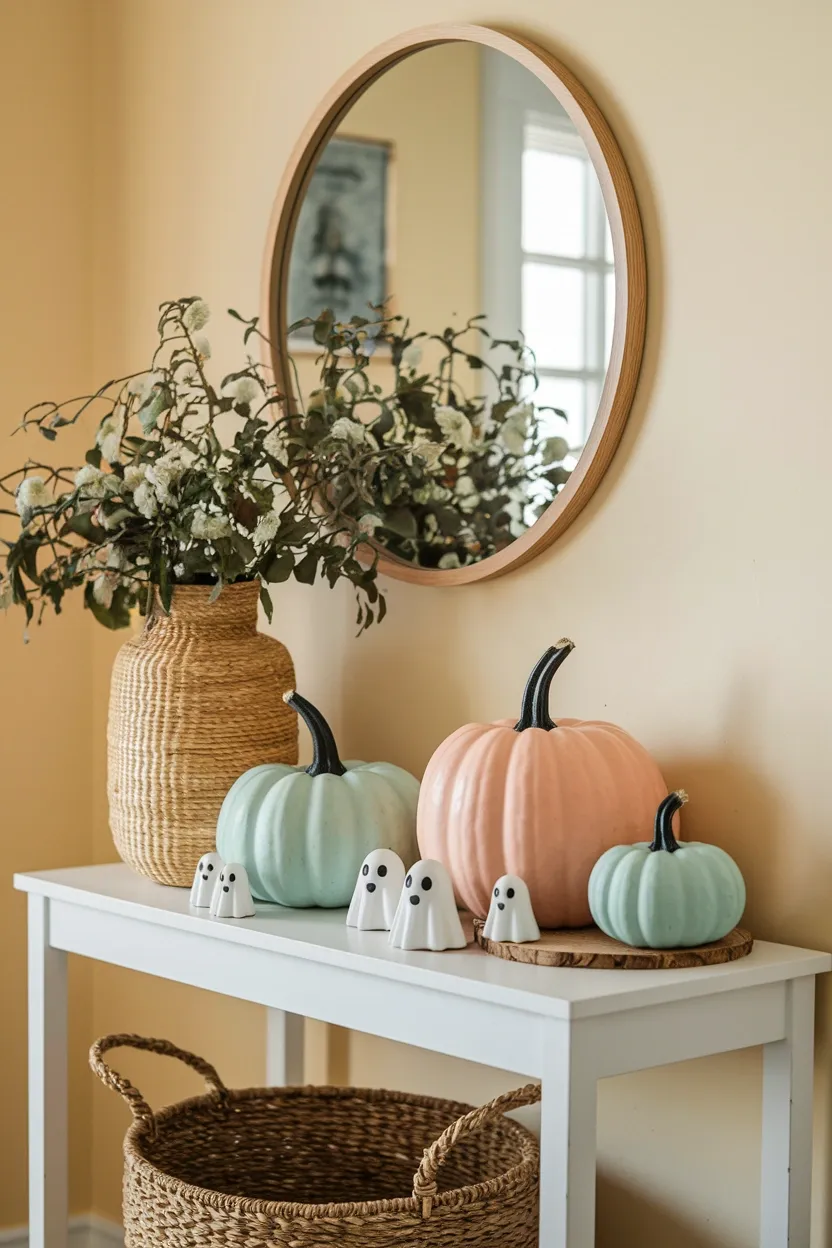27 Whimsical Halloween Decor Ideas for a Fun Spooky Season 18 Whimsical Entryway Table