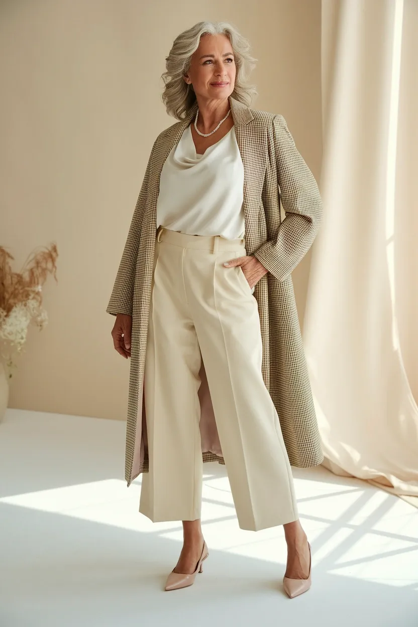 25 Unique Fashion Tips for Woman Who Wants to Look Chic 17 Wide Leg Cropped Pants