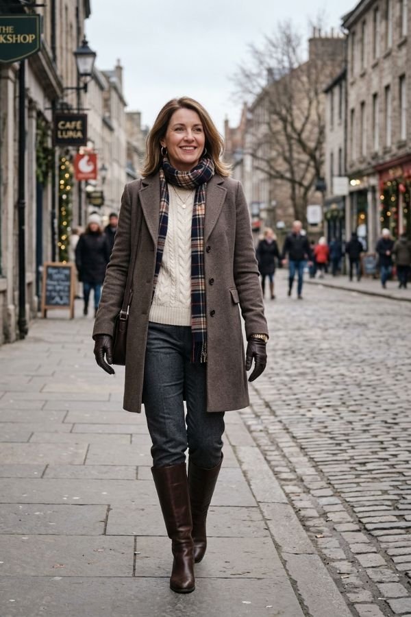 25 Stylish Outfits for Women Over 40 24 Winter Wool Layers