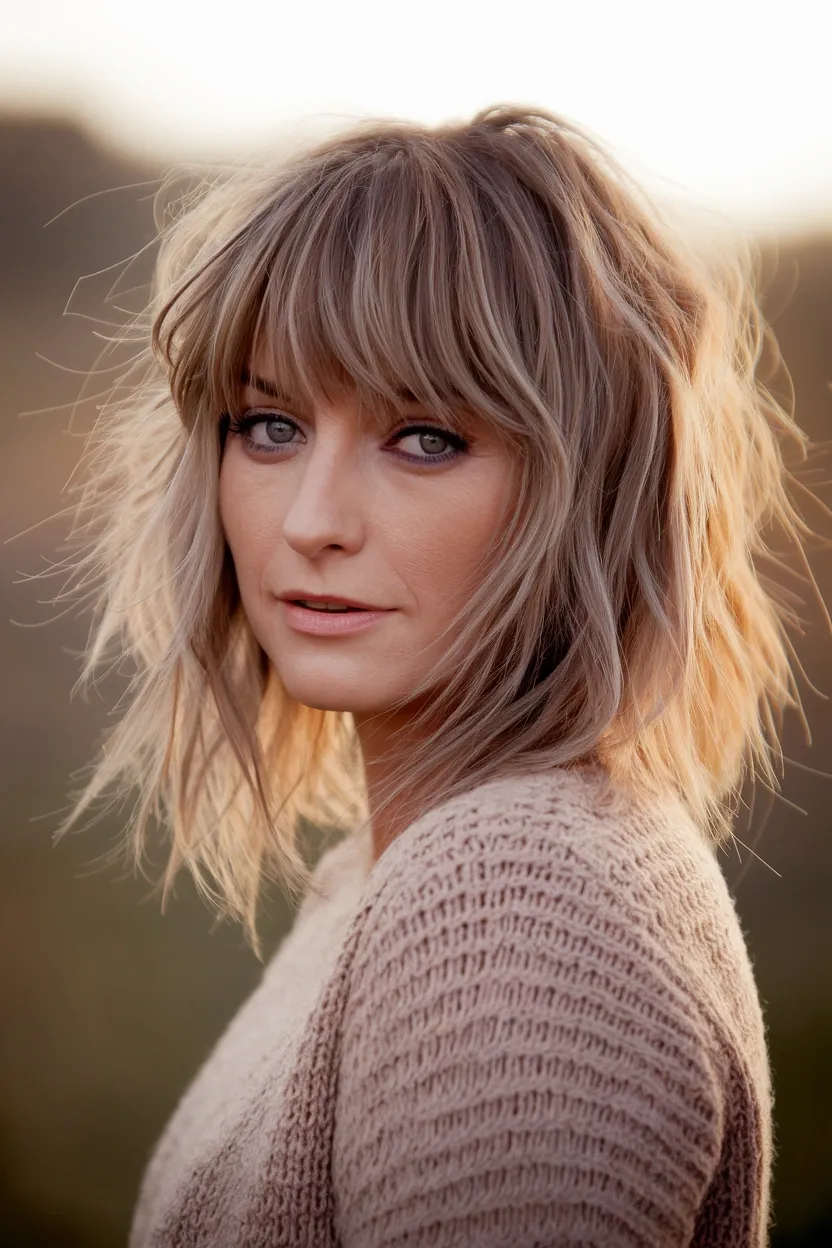 24 Flattering Fall Haircuts for Chubby Faces in 2026 13 Wispy Cheek Sweeping Fringe