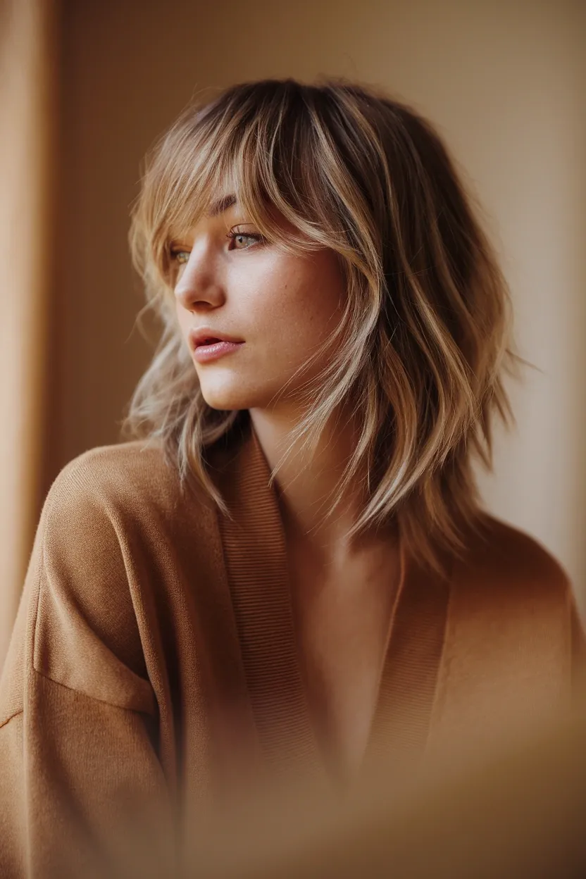 32 Gorgeous Hairstyles for Women Over 60 to Try 10 Wispy Side Fringe
