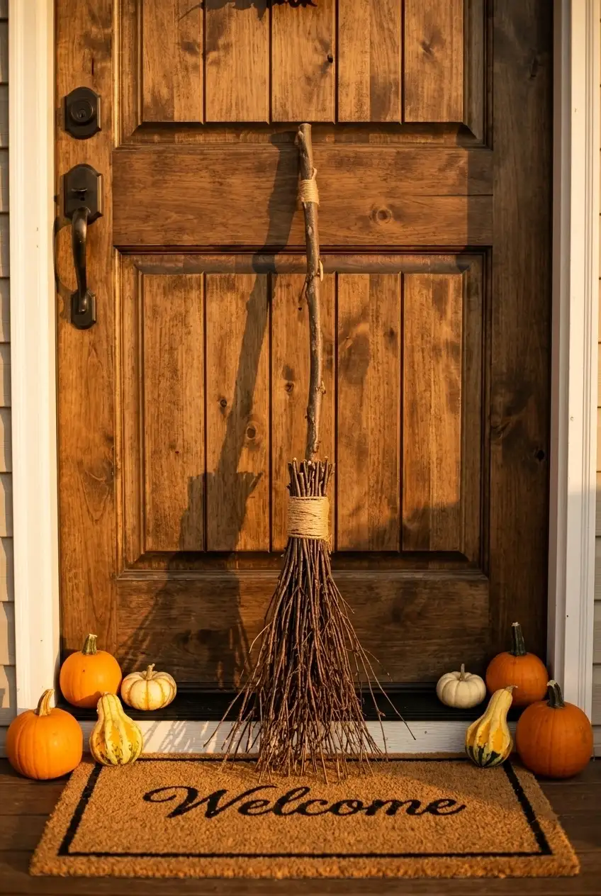 25 Spooky Season Halloween Crafts 7 Witches Broom Craft