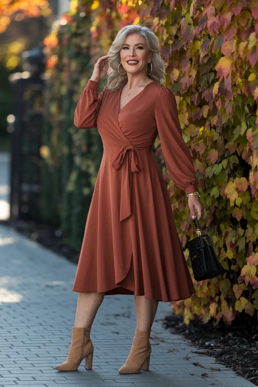 25 Unique Fashion Tips for Woman Who Wants to Look Chic 8 Wrap Dress Waist Trick