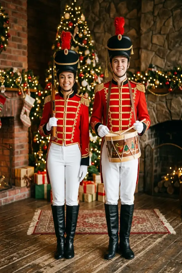 28 Creative Couples Halloween Costumes 28 toy soldier duo