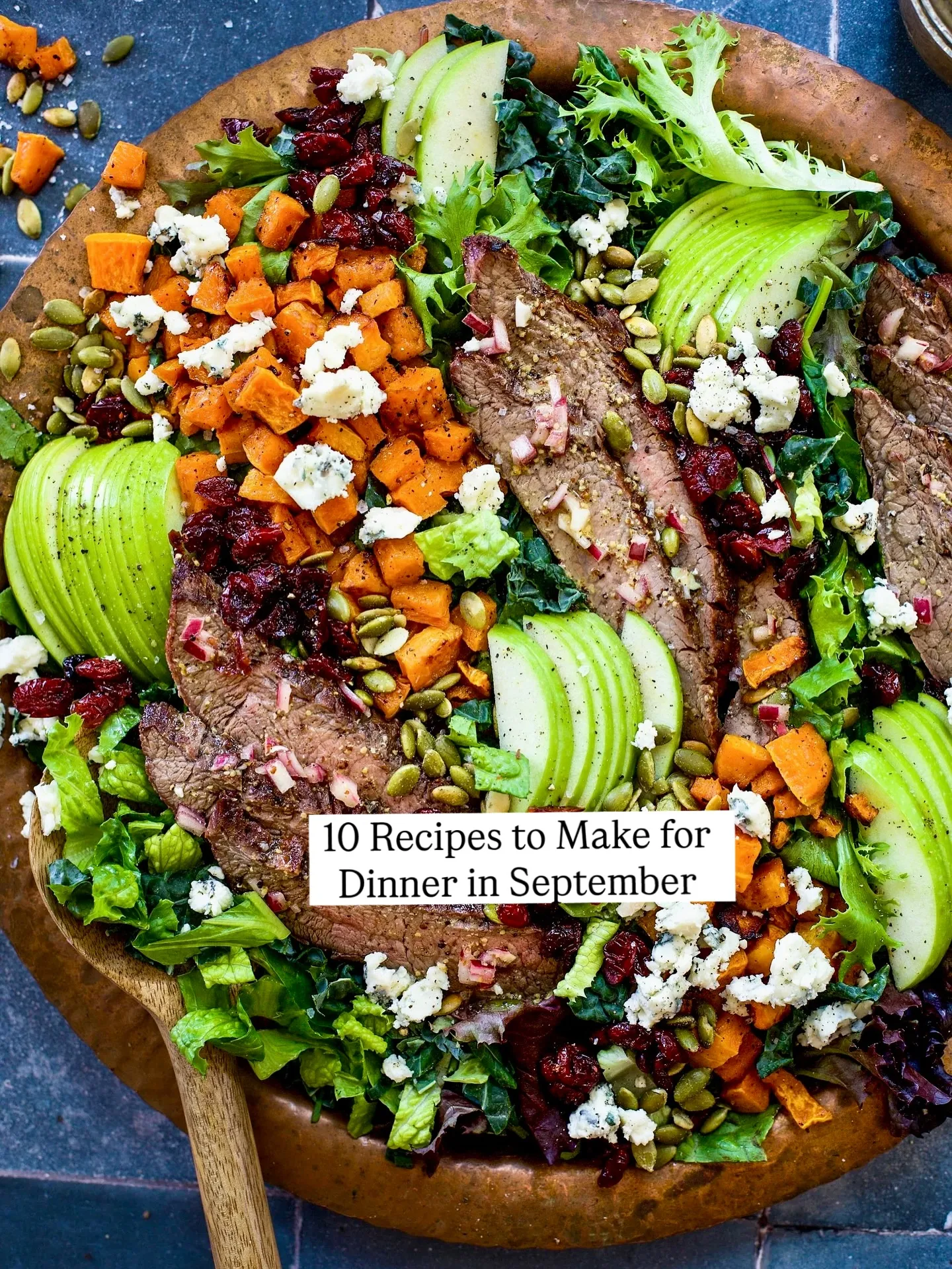 Butternut Squash and Steak Salad