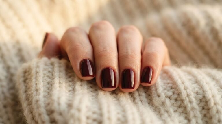 22 Burgundy Fall Nails for Short Nails to Try