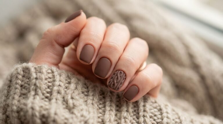 25 Cozy Fall Nail Designs for a Warm Autumn Look