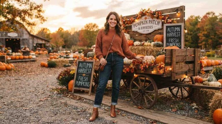 25 Pumpkin Patch Outfit Ideas for a Cute and Cozy Fall Look