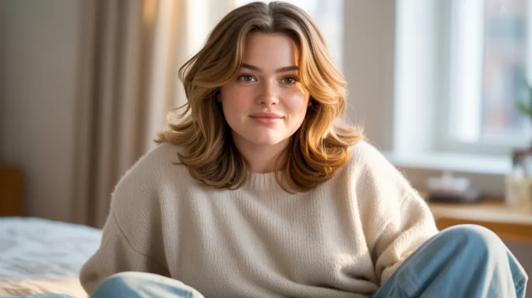 22 Medium Haircuts for Chubby Face for a Flattering Look