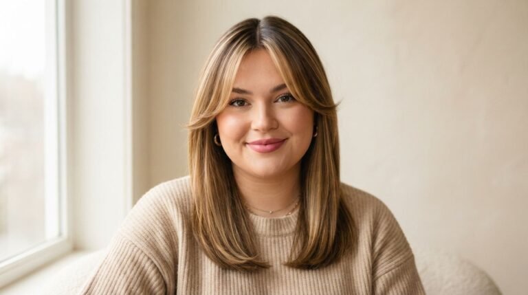 26 Flattering Haircuts for Women With Chubby Round Faces