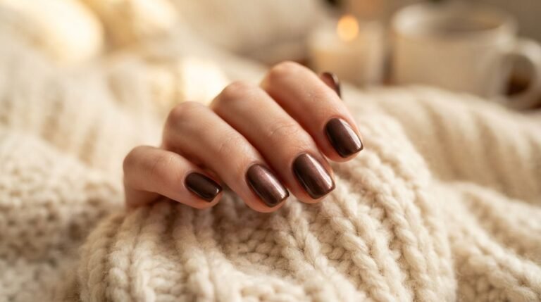 27 Fall Nail Ideas for Very Short Nails That Look Chic