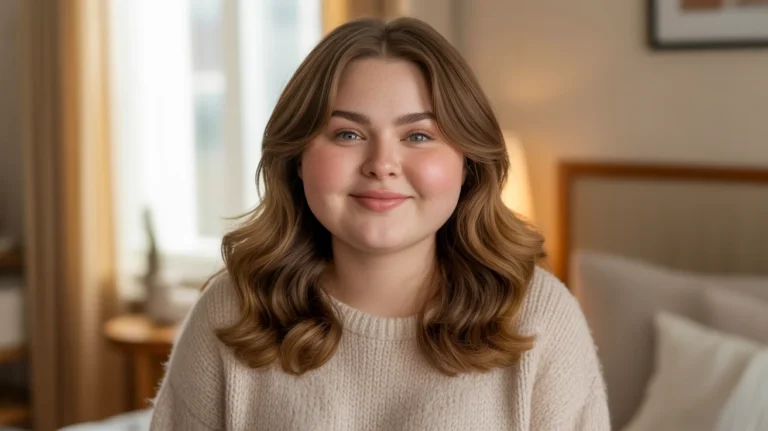 24 Layered Haircuts for Chubby Face to Try This Season