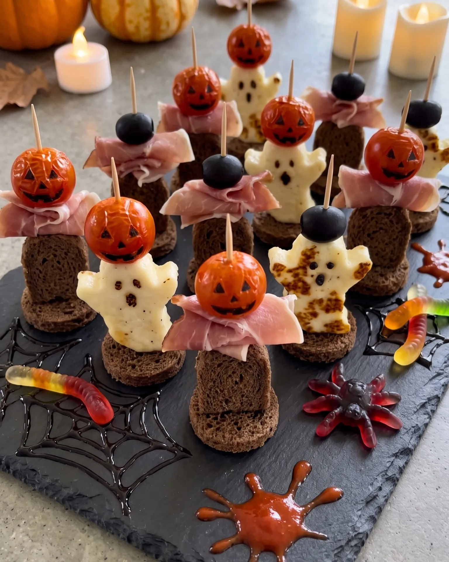 Halloween Appetizer Bites