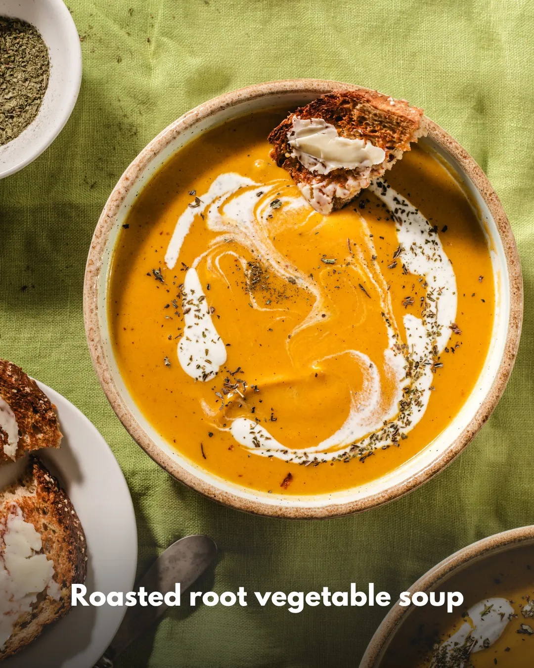 Roasted Root Vegetable Soup